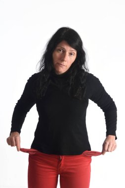 Para aday olan kadın