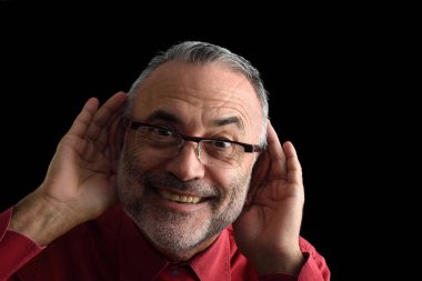 Siyah bacground adam alay