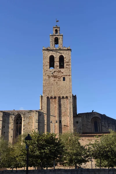 Monastery of Sant Cugat, Barcelona province,Catalonia, Spain — Stock Photo, Image