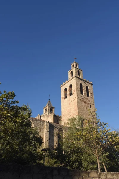 Mosteiro de Sant Cugat, província de Barcelona, Catalunha, Espanha — Fotografia de Stock