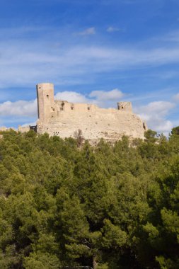 Castle Ayab içinde Calatayud, Zaragoza Eyaleti, Aragon, İspanya