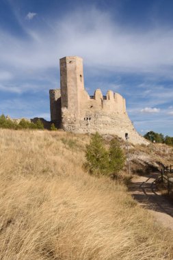 Castle Ayab içinde Calatayud, Zaragoza Eyaleti, Aragon, İspanya
