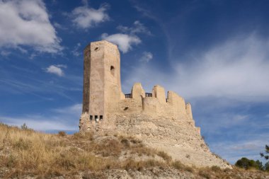 Castle of Ayab in Calatayud, Zaragoza province, Aragon, Spain clipart