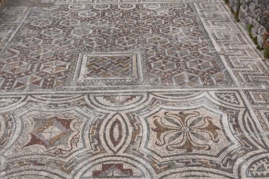 Conimbriga Antik şehir kalıntıları Roma mozaikleri,