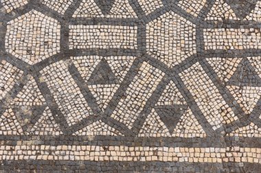 Conim antik kenti Roma kalıntıları geometrik Mozaik