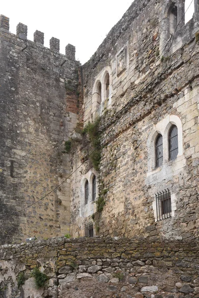 Restes du château de Leiria, région de Beiras, Portugal — Photo