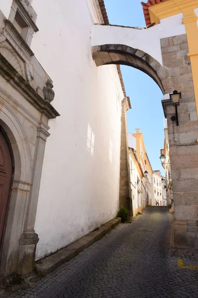 Καμάρα στο η παλιά συνοικία του Portalegre, Περιφέρεια Alentejo, Πορτογαλία — Φωτογραφία Αρχείου