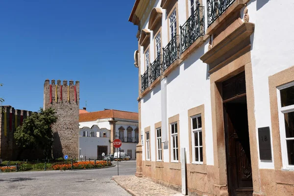 Hrad a Casa do Alamo, Alter atrakce Chao, Beiras region, Portugalsko — Stock fotografie