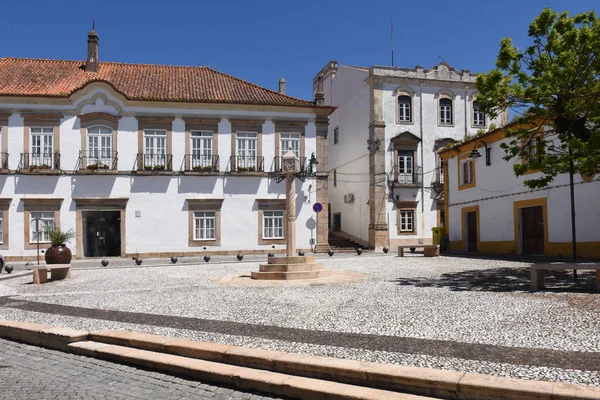 Πλατεία σε Crato, Περιφέρεια Alentejo, Πορτογαλία — Φωτογραφία Αρχείου