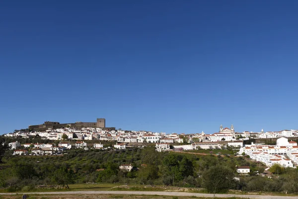 Dorp van Castelo de Vide, Alentejo regio, Portugal — Stockfoto