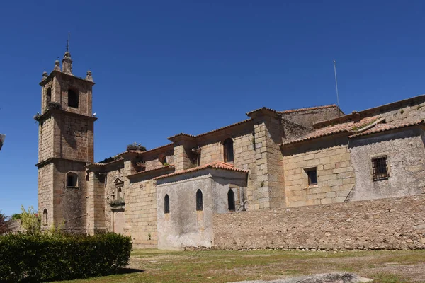 Kostel Lady Rocamador, Valencia de Alcantara, Caceres provincie, — Stock fotografie