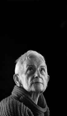 Son sınıf bir kadının portresi.