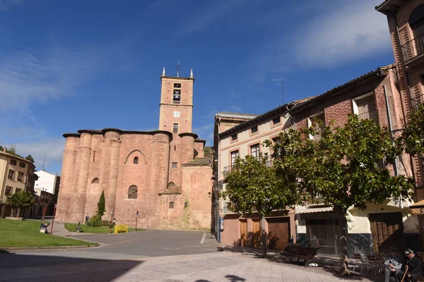 Mosteiro de Santa Maria La Real, Najera, Caminho de São Tiago. La Rioja. Espanha — Fotografia de Stock