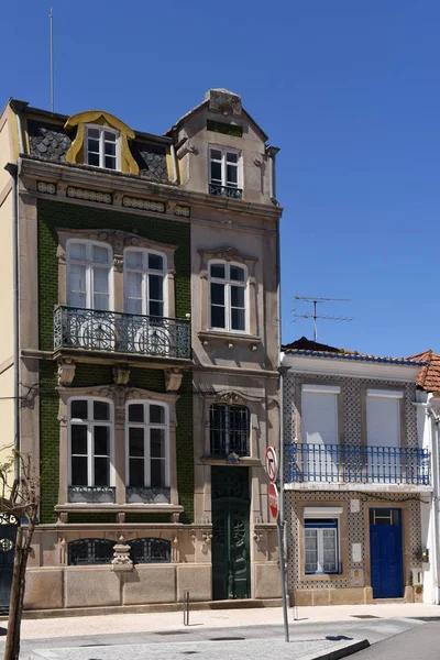 Arquitetura em Aveiro, Beiras, Portugal — Fotografia de Stock