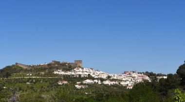 village of Castelo de Vite, Alentejo region, Portugal clipart