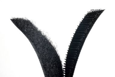 velcro detay beyaz arka plan üzerinde,