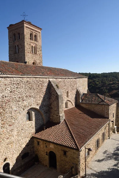 Kostel Santa Maria del Castillo, Buitrago de Lozoya, Comunidad de Madrid, Španělsko — Stock fotografie