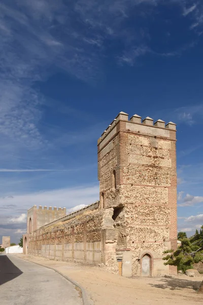 Стіни Мадригал de las Altas Торрес, провінція Авіла, Іспанія — стокове фото