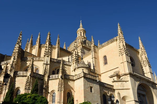 Katedra w Segowii, Castilla-Leon, Hiszpania — Zdjęcie stockowe