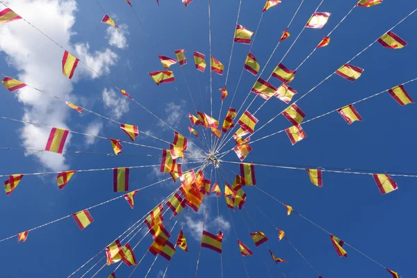 bir parti tutmak için bayraklar