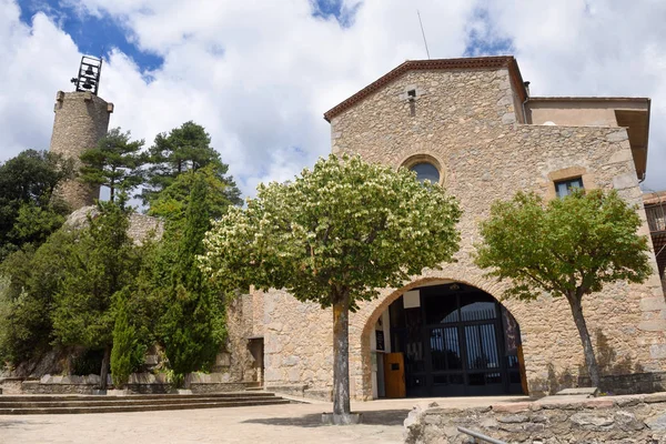 Santuário Queralt, Berga, província de Barcelona, Catalunha, Espanha — Fotografia de Stock