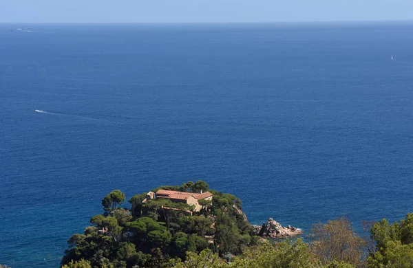 Vista elevada del Convento de Blanes, Costa Brava, Girona prov —  Fotos de Stock