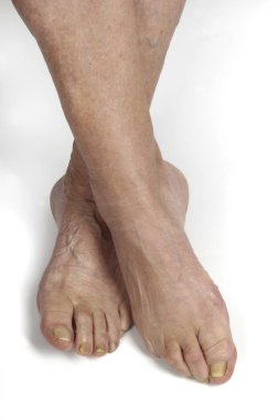 Beyaz bir kadın kıdemli başlangıç