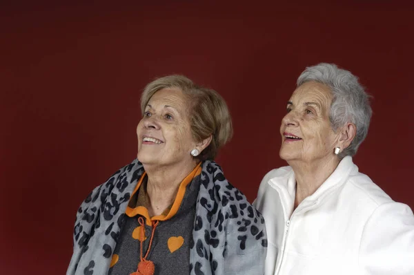 Twee senior vrouw — Stockfoto