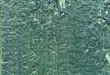 Eski ahşap emaye boya yeşil boyalı