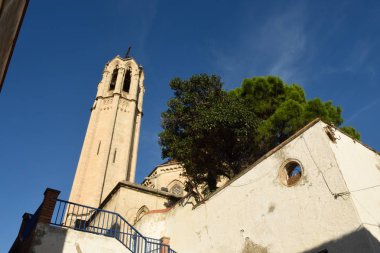 Santa Maria Kilisesi Portbou, Girona Eyaleti, Catalonia, İspanya