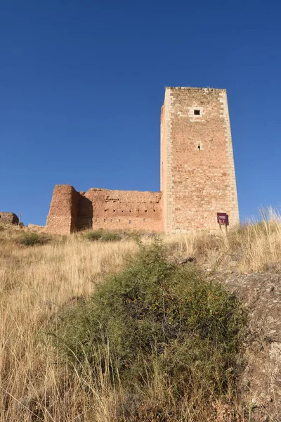 Tower San Cristobal, falak, (S. Xiv), Daroca. — Stock Fotó