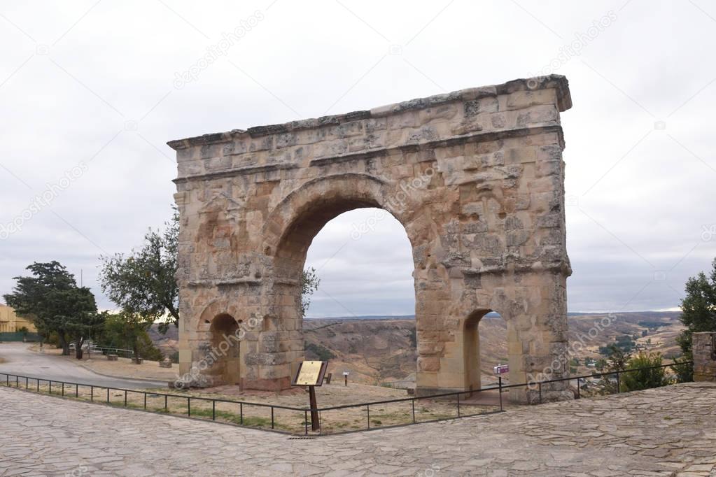Roman arch of  Medinaceli, (2nd-3rd century), Soria province