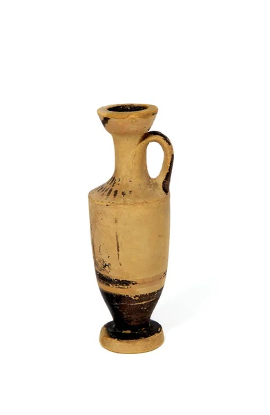 Vaso greco da scavo archeologico — Foto Stock