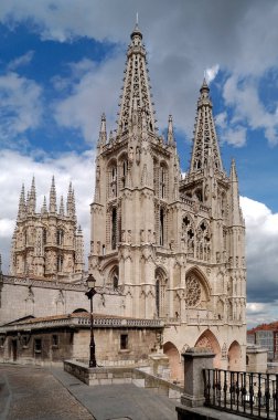 Katedral Burgos, Castilla-Leon, İspanya,