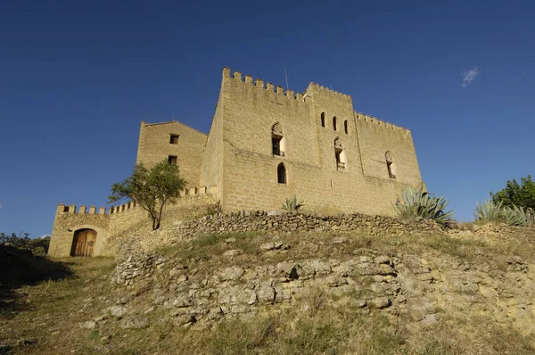 Kastély Palace a La Todolella, Maestrazgo, — Stock Fotó