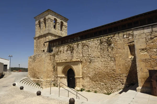 Santo Domingo de Silos, Church, Alarcon, Cuenca province, Castil — Stock Photo, Image