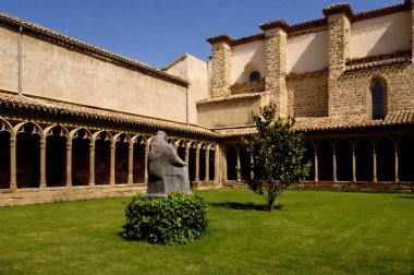 San Francisco de Asis Manastırı, Sanguesa, Navarra, Sp, manastır