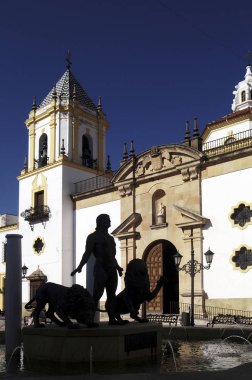 Ronda, Malaga, Endülüs, İspanya La Mercef Kilisesi