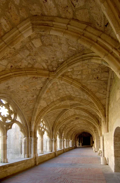 Santa Maria de Iranzu cloisteren, Navarra, Spanien — Stockfoto