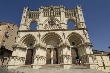 Santa Maria ve San Julian katedral Cuenca, Castilla La Mancha, İspanya