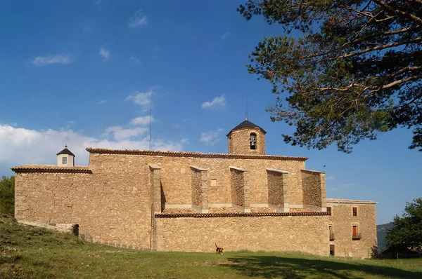 Iglesia del Mare de Deu de Lord, Solsones, provincia de LLeida, España — Foto de Stock