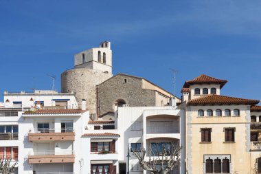 Sant Jaume church of Sant Pol de Mar, El Maresme, Barcelon provi