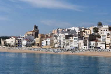 Köy Sant Pol de Mar Barcelona ili, Catalonia, Spa