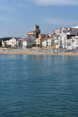 Köy Sant Pol de Mar Barcelona ili, Catalonia, Spa