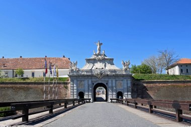 giriş kapısı Alba Iulia, Transilvanya, Ortaçağ Kalesi, 