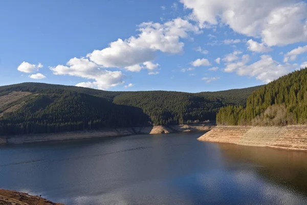 Озеро Лакуль - Відарру (Трансфагарасан, Румунія). — стокове фото