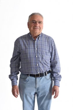 Komuta sizde üzerinde beyaz izole