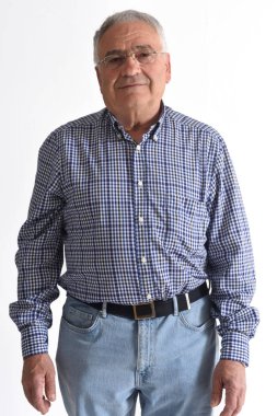 Komuta sizde üzerinde beyaz izole