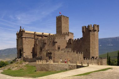 Castle, javier, navarra, İspanya