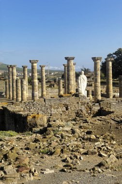 Baleo Claudia, kalıntıları Roma şehri, Bolonia, Cadiz, İspanya